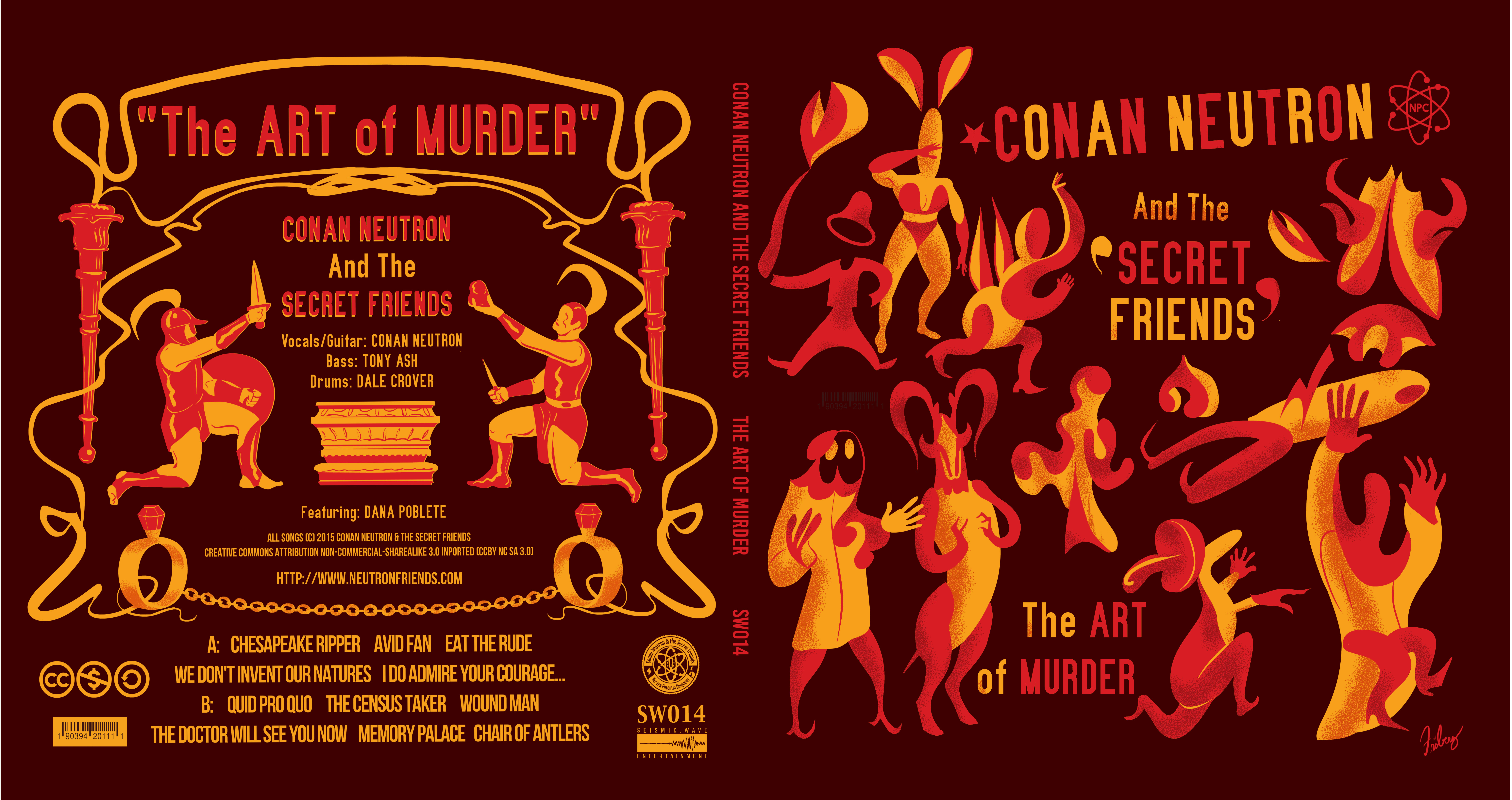 The Art of Murder - Art by Rick Forberg